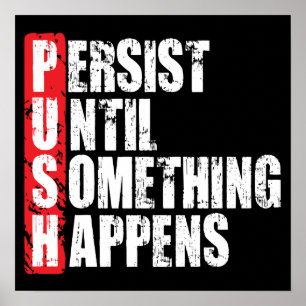 Póster Motivación de entrenamiento