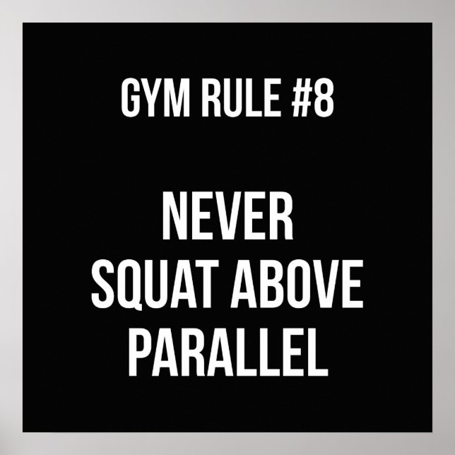 Póster Motivación de entrenamiento (Frente)