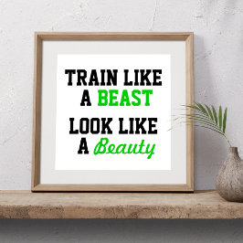 Póster Motivación de entrenamiento