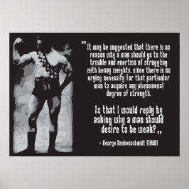 Póster Motivación de entrenamiento