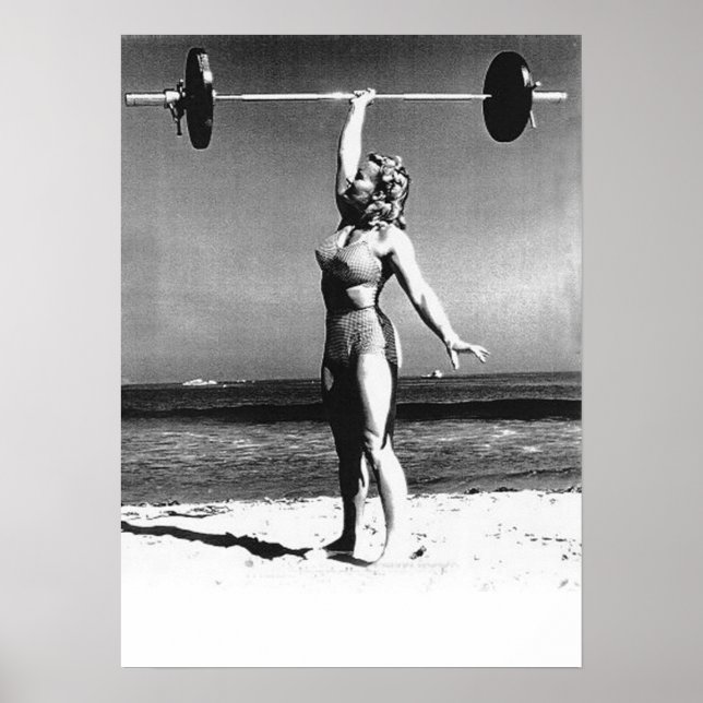 Póster Motivación de entrenamiento (Frente)