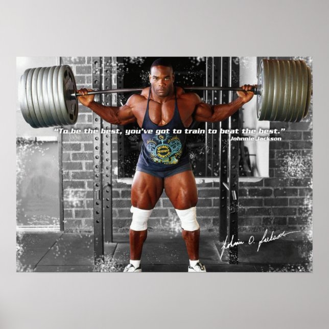 Póster Motivación de entrenamiento (Frente)