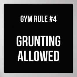 Póster Motivación de entrenamiento