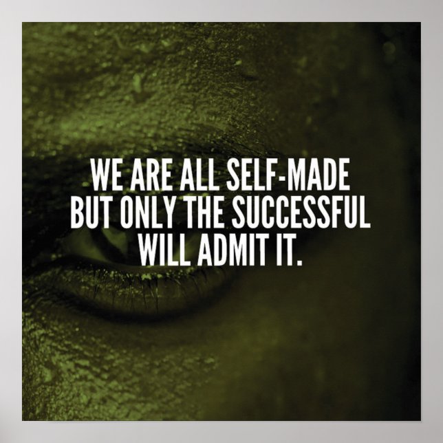 Póster Motivación de entrenamiento (Frente)