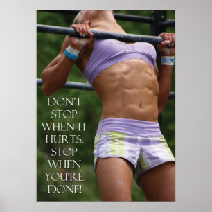 Póster Motivación de entrenamiento