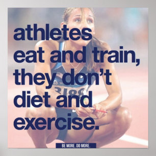 Póster Motivación de entrenamiento