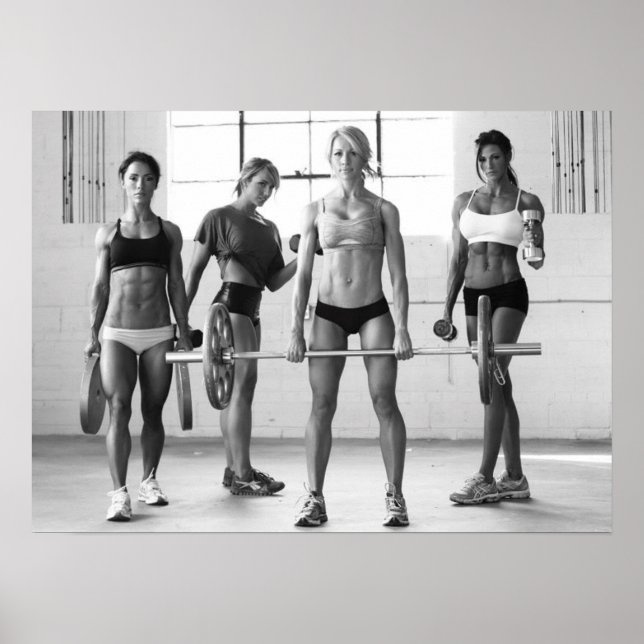 Póster Motivación de entrenamiento (Frente)