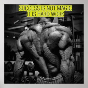 Póster Motivación de entrenamiento