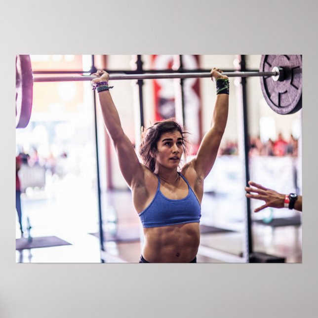 Póster Motivación de entrenamiento (Frente)