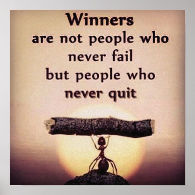 Póster Motivación de entrenamiento (Frente)