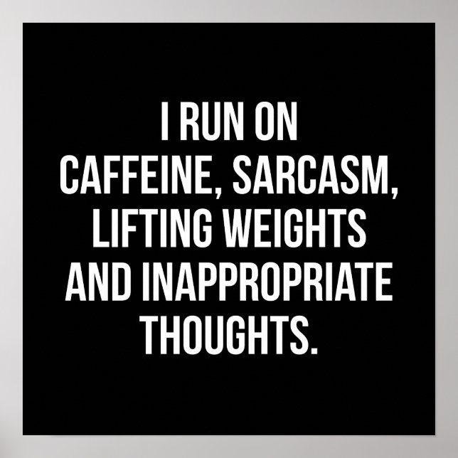 Póster Motivación de entrenamiento (Frente)