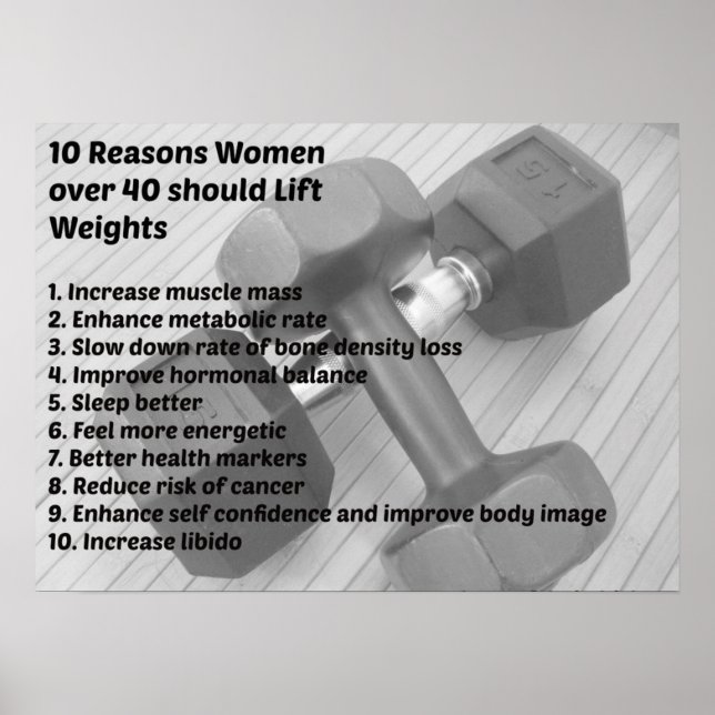 Póster Motivación de entrenamiento (Frente)