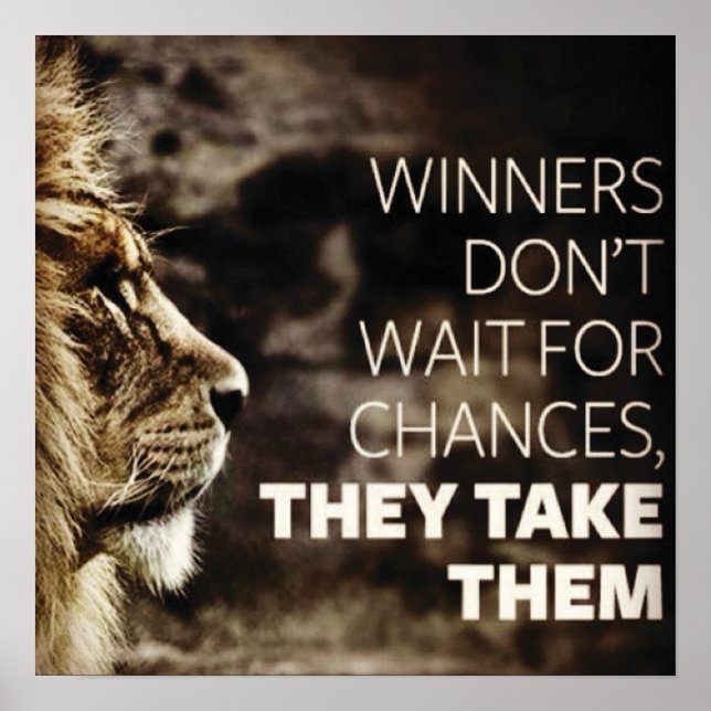 Póster Motivación de entrenamiento (Frente)