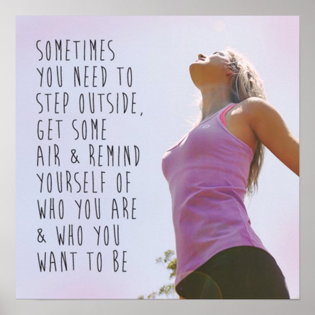 Póster Motivación de entrenamiento (Frente)