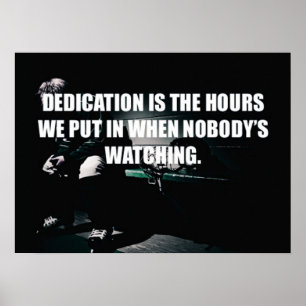 Póster Motivación de entrenamiento