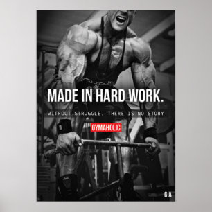 Póster Motivación de entrenamiento