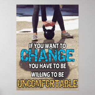 Póster Motivación de entrenamiento