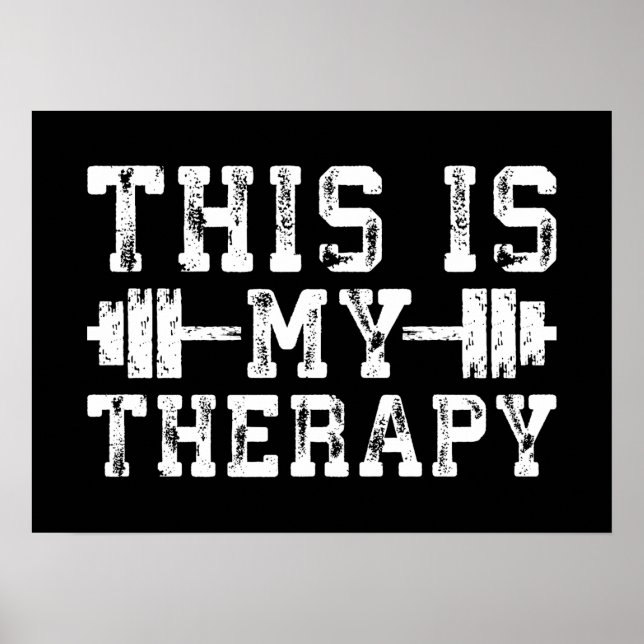 Póster Motivación de entrenamiento (Frente)