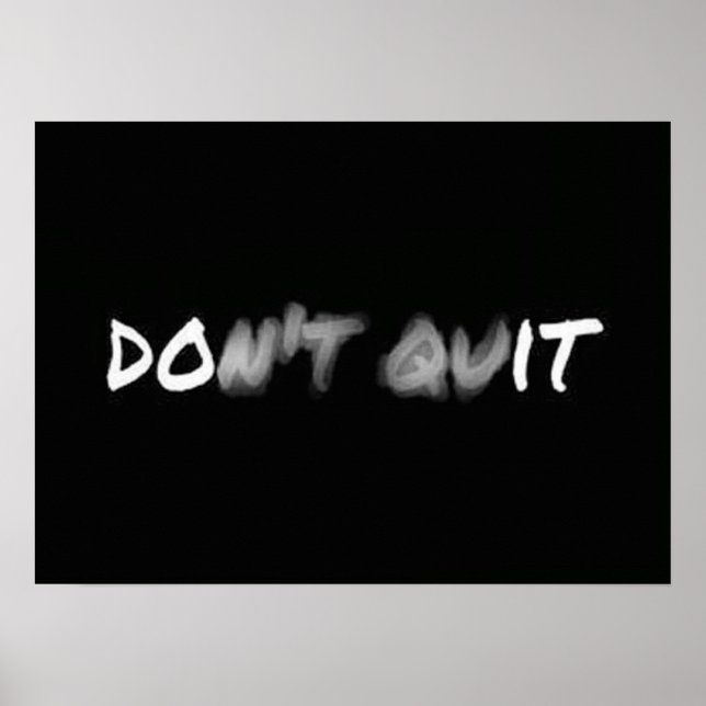 Póster Motivación de entrenamiento (Frente)