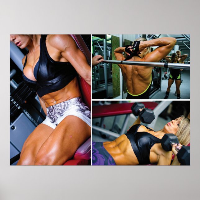 Póster Motivación de entrenamiento (Frente)