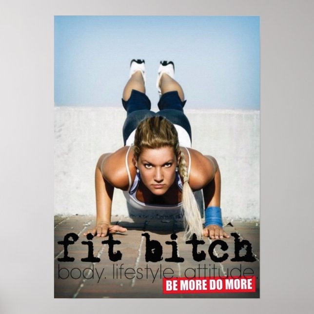 Póster Motivación de entrenamiento (Frente)