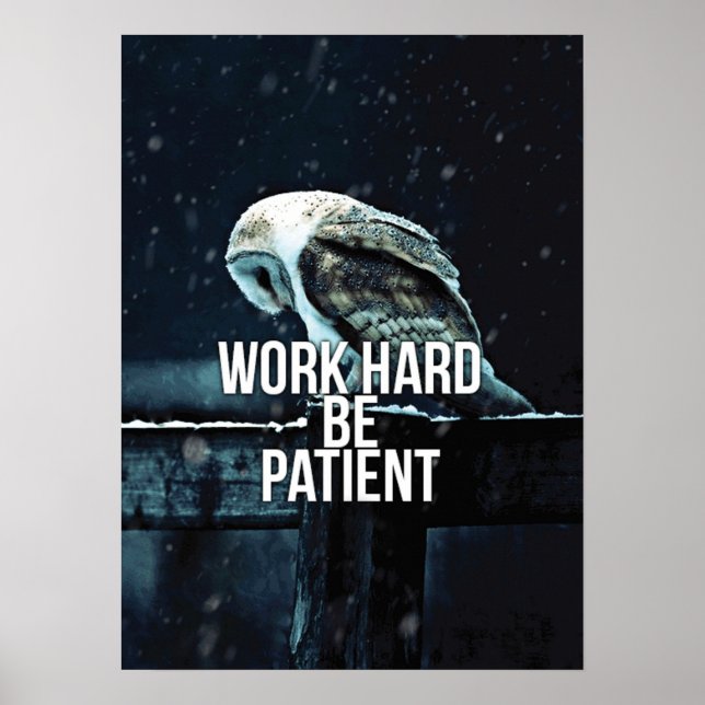 Póster Motivación de entrenamiento (Frente)