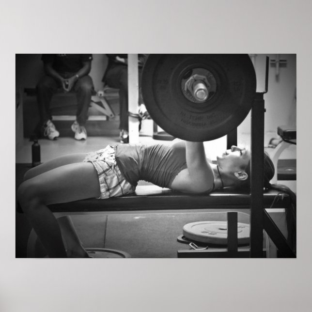 Póster Motivación de entrenamiento (Frente)