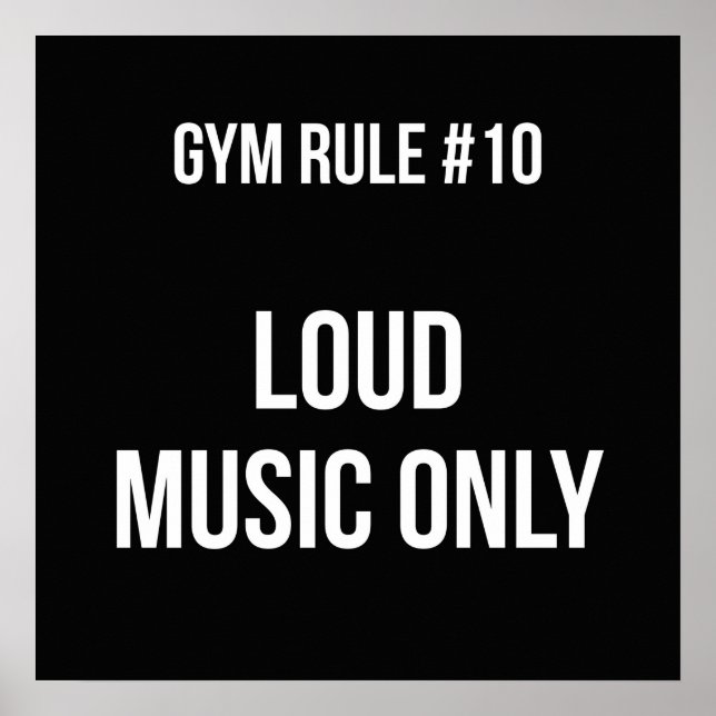 Póster Motivación de entrenamiento (Frente)