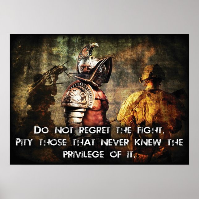 Póster Motivación de entrenamiento (Frente)