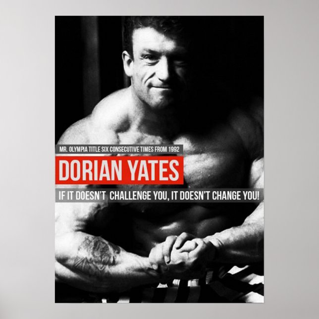 Póster Motivación de entrenamiento (Frente)