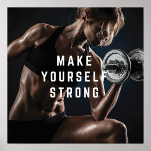 Póster Motivación de entrenamiento