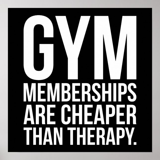 Póster Motivación de entrenamiento (Frente)