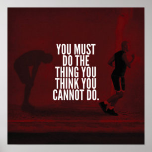 Póster Motivación de entrenamiento