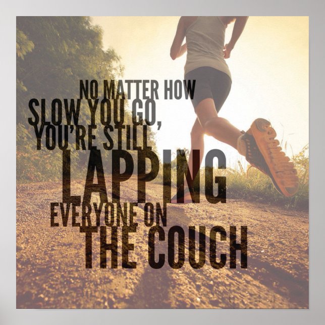 Póster Motivación de entrenamiento (Frente)