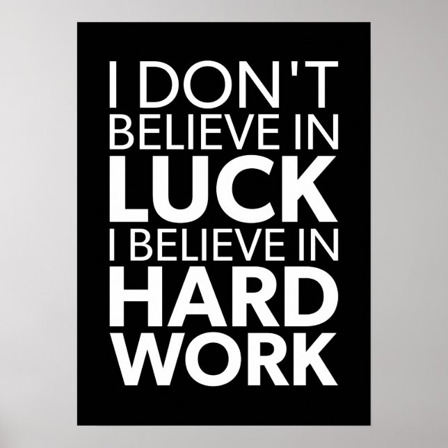 Póster Motivación de entrenamiento (Frente)