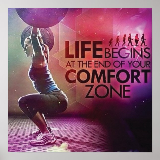 Póster Motivación de entrenamiento (Frente)