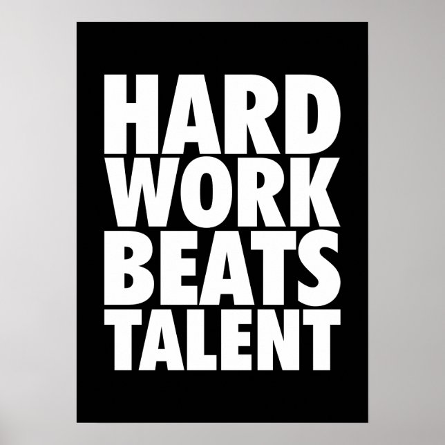 Póster Motivación de entrenamiento (Frente)