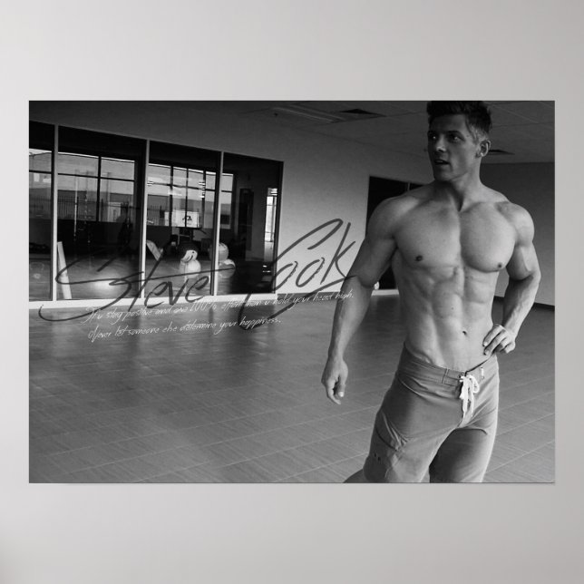 Póster Motivación de entrenamiento (Frente)