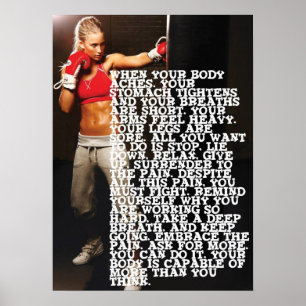 Póster Motivación de entrenamiento