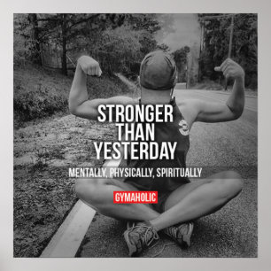 Póster Motivación de entrenamiento