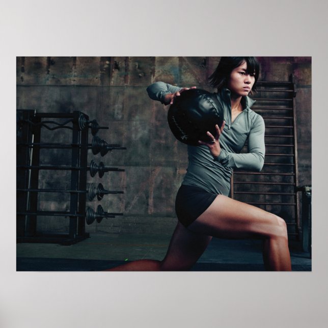 Póster Motivación de entrenamiento (Frente)