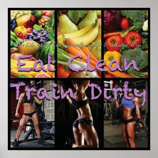 Póster Motivación de entrenamiento (Frente)