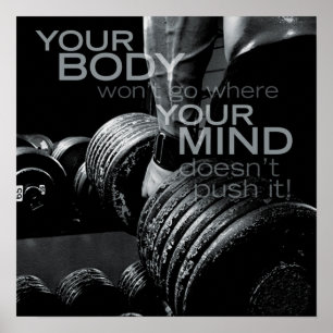 Póster Motivación de entrenamiento
