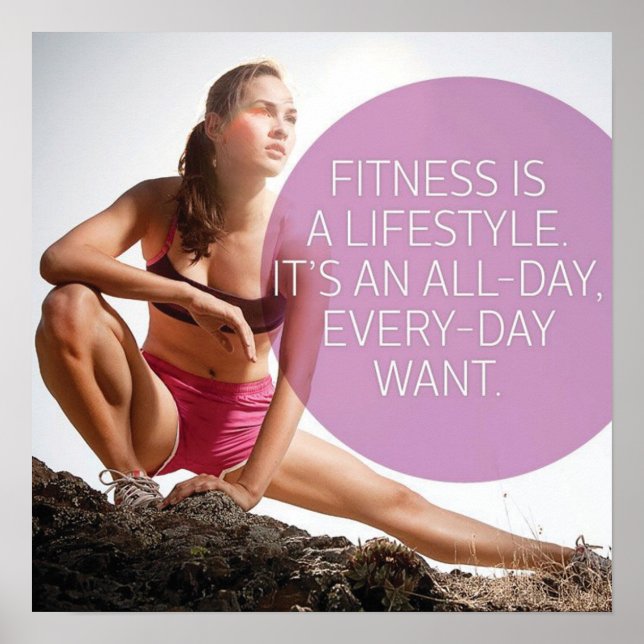 Póster Motivación de entrenamiento (Frente)