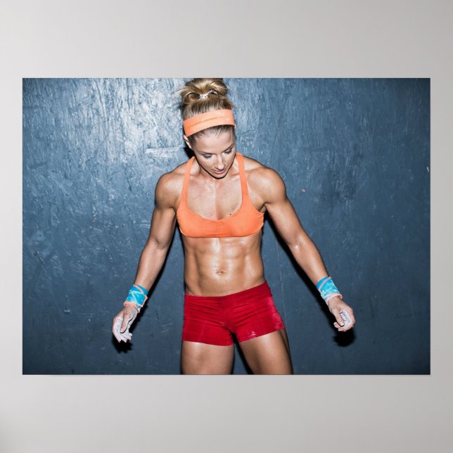 Póster Motivación de entrenamiento (Frente)