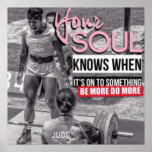 Póster Motivación de entrenamiento