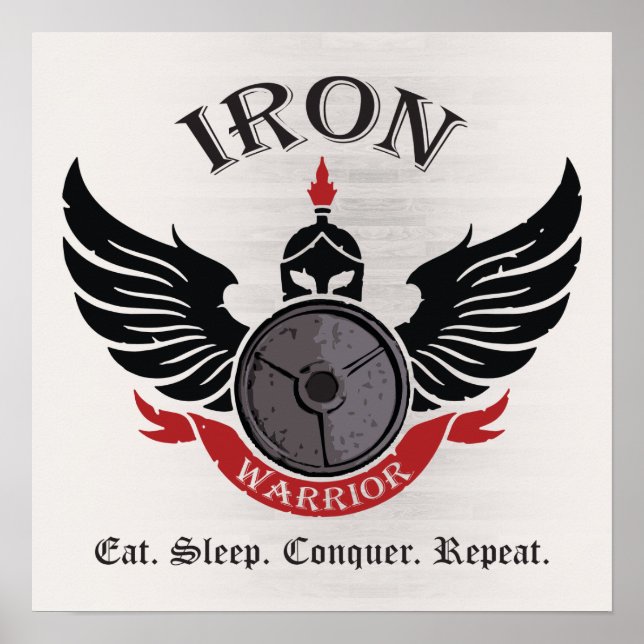 Póster Motivación de entrenamiento (Frente)