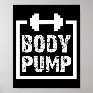 Póster Motivación De Fitness De La Bomba Corporal Para Co