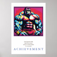 Motivación de Gorila Bodybuilder