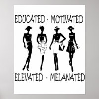 Motivación de la reina negra Elevación melanada